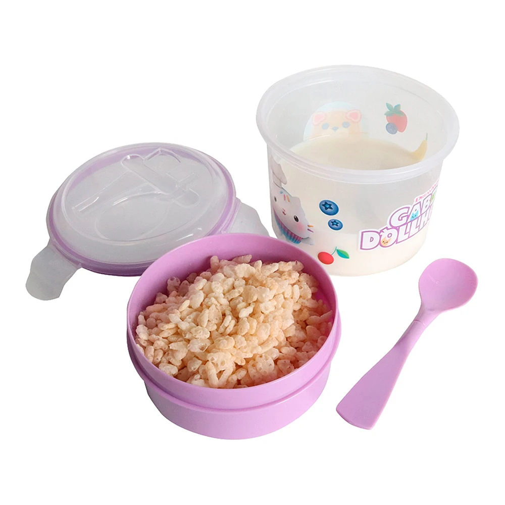 Gabby's Dollhouse Divided Snack Container