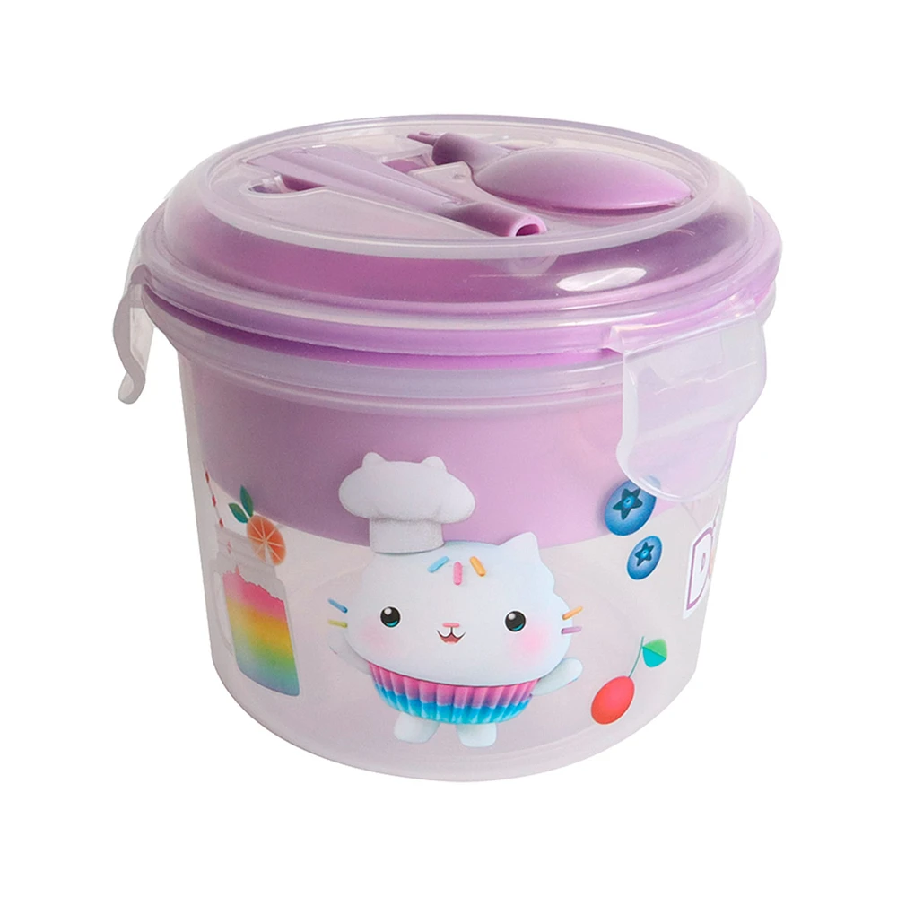 Gabby's Dollhouse Divided Snack Container