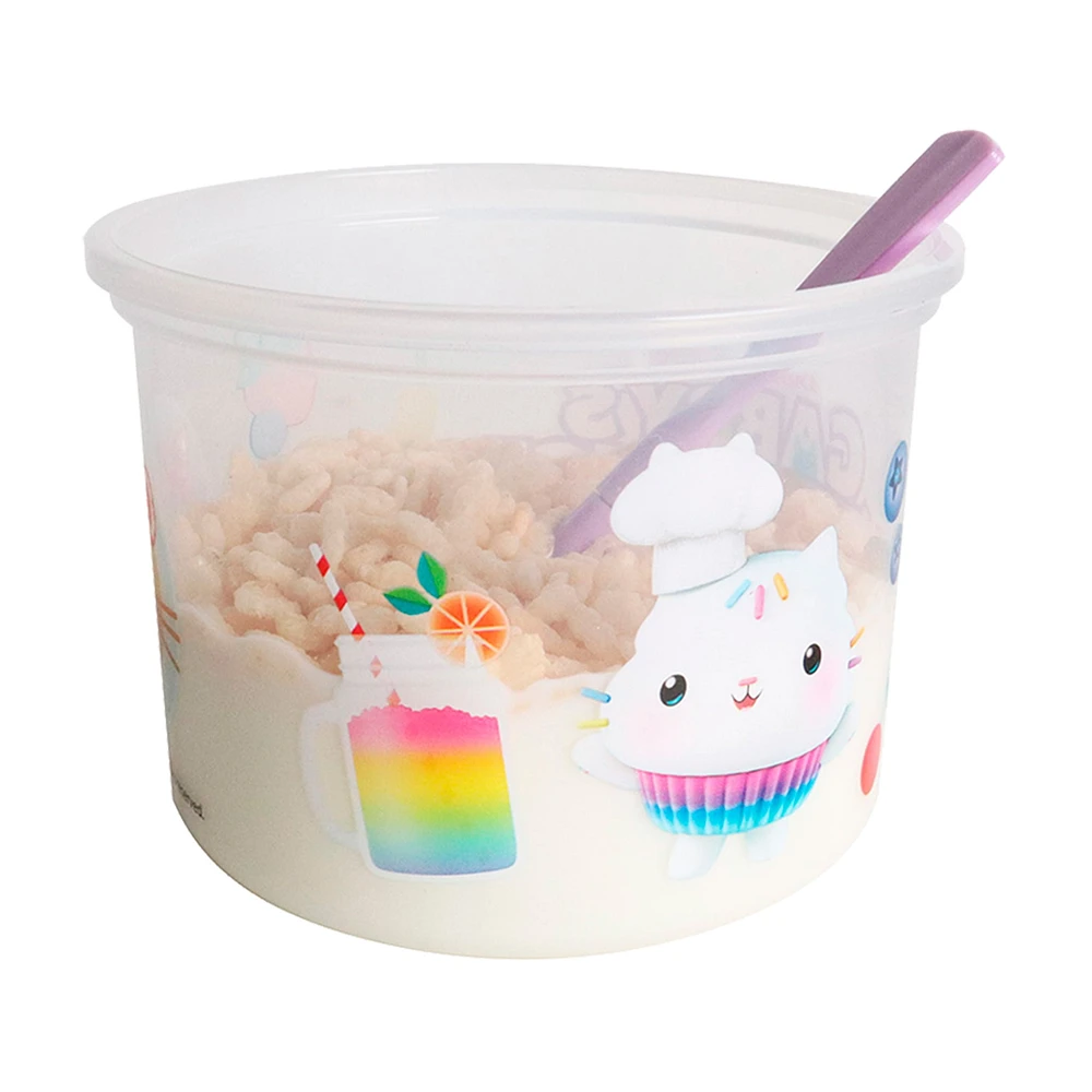 Gabby's Dollhouse Divided Snack Container