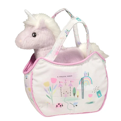 Magical World Sassy Sak with Purple Unicorn