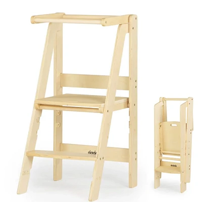 Tour pliante pour tout-petits - Naturel