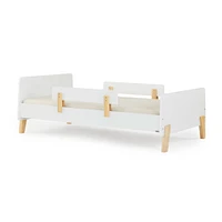 Fun Twin Bed - White/Natural (2 Boxes)