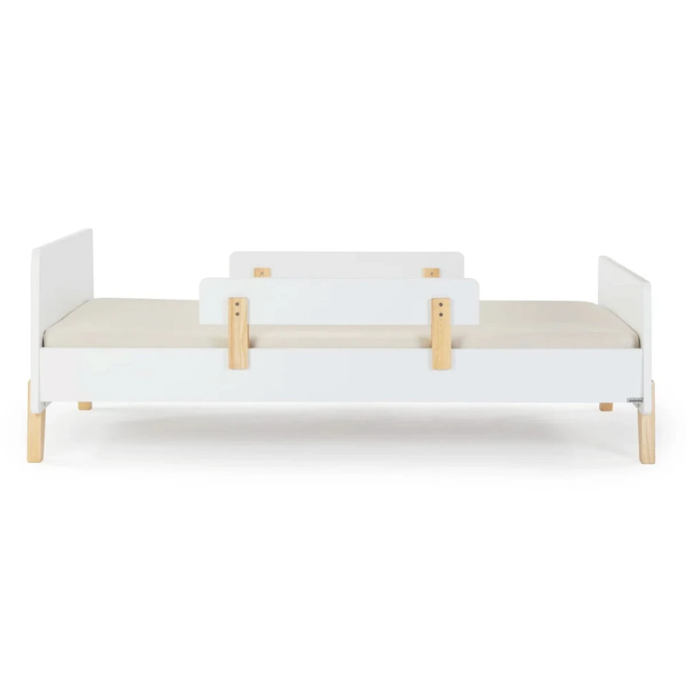 Fun Twin Bed - White/Natural (2 Boxes)