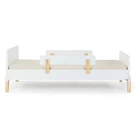 Fun Twin Bed - White/Natural (2 Boxes)