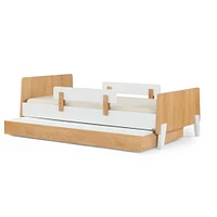 Storage Trundle for Fun Twin Bed  - Red Oak