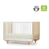 Couchette convertible 3 en 1 Jolly - Blanc/Naturel