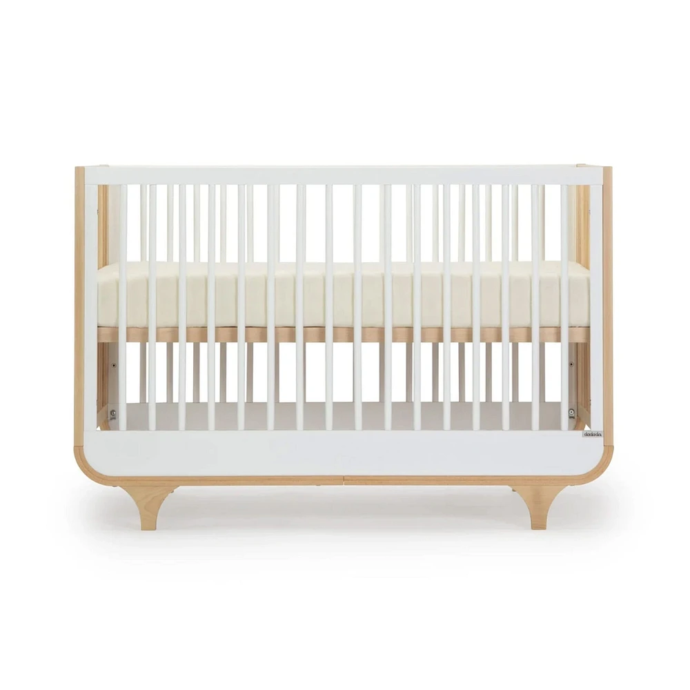 Couchette convertible 3 en 1 Jolly - Blanc/Naturel