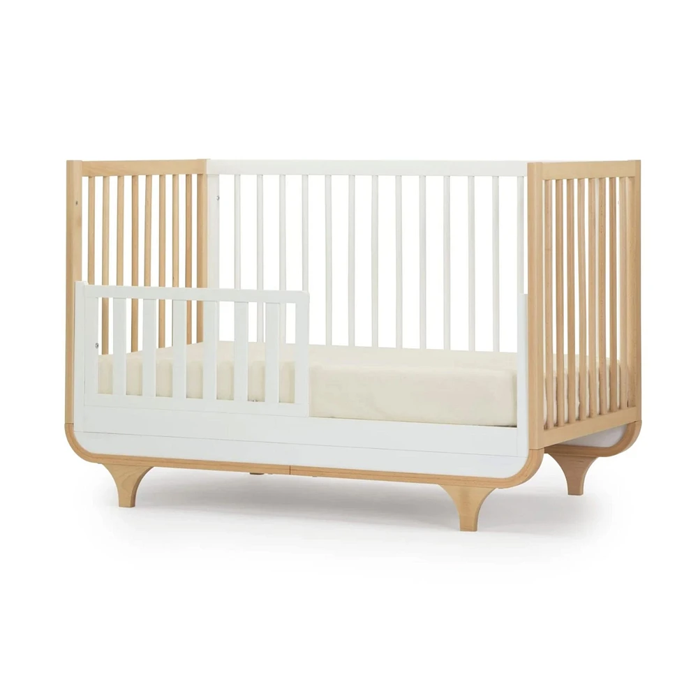 Couchette convertible 3 en 1 Jolly - Blanc/Naturel