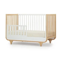Couchette convertible 3 en 1 Jolly - Blanc/Naturel