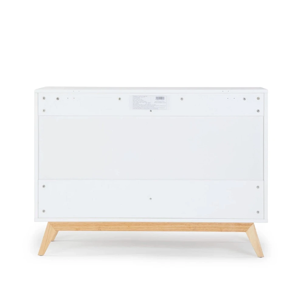Merry 6-Drawer Dresser - White/Natural