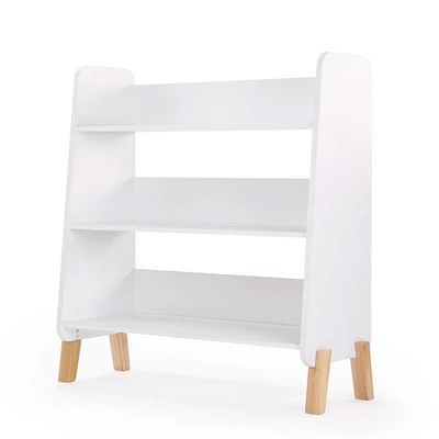 Bibliothèque Muse - Blanc/Naturel