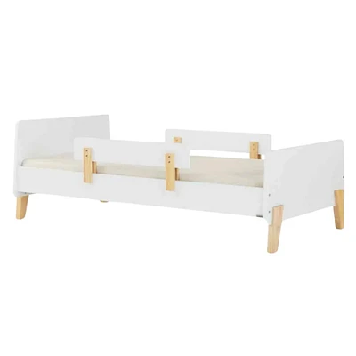 Muse Toddler Bed - White/Natural