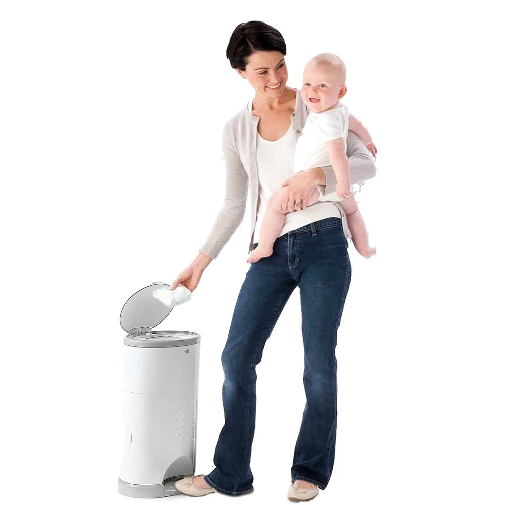 Diaper Pails Dekor Classic - White