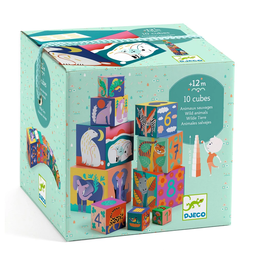 Cubes - Animaux sauvages