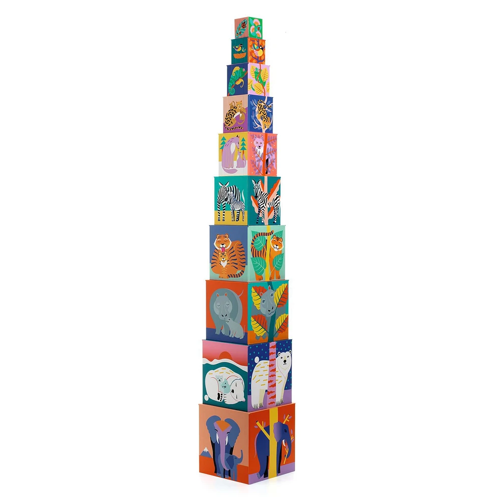Cubes - Animaux sauvages