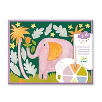 Palette painting - Wild one