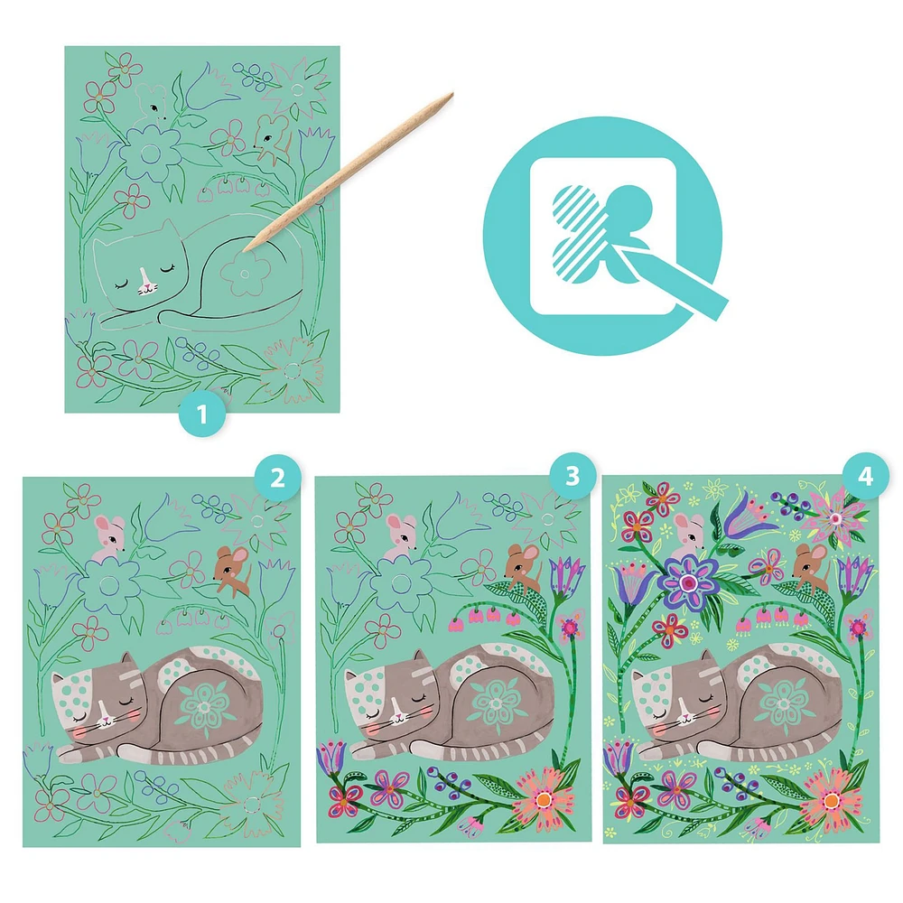 Cartes à gratter - Rencontres