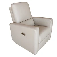 Electric Rocking and Swivel Armchair - Vinyl Tanner #20