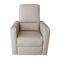 Electric Rocking and Swivel Armchair - Vinyl Tanner #20