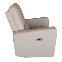 Electric Rocking and Swivel Armchair - Vinyl Tanner #20
