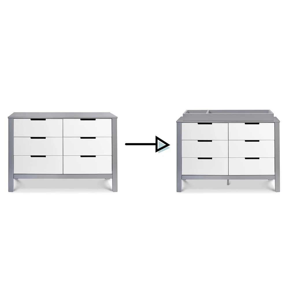 Commode 6 Tiroirs Colby