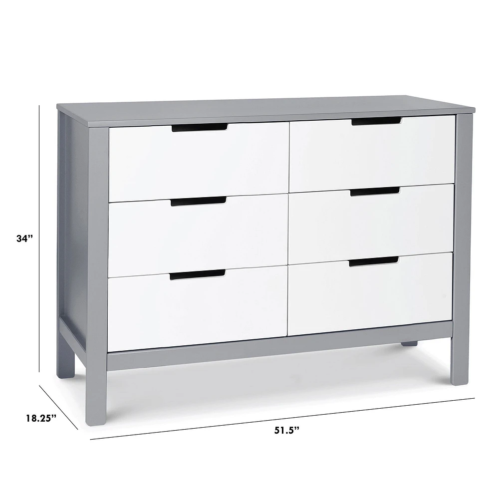 Commode 6 Tiroirs Colby