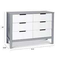 Commode 6 Tiroirs Colby