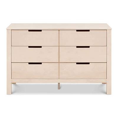 Commode 6 Tiroirs Colby - Naturel Lavé