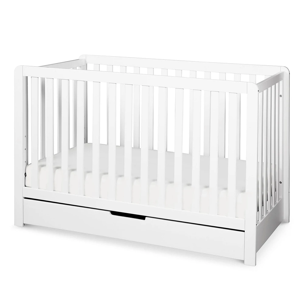 Couchette Convertible 4-en-1 Colby avec Tiroir Gigogne