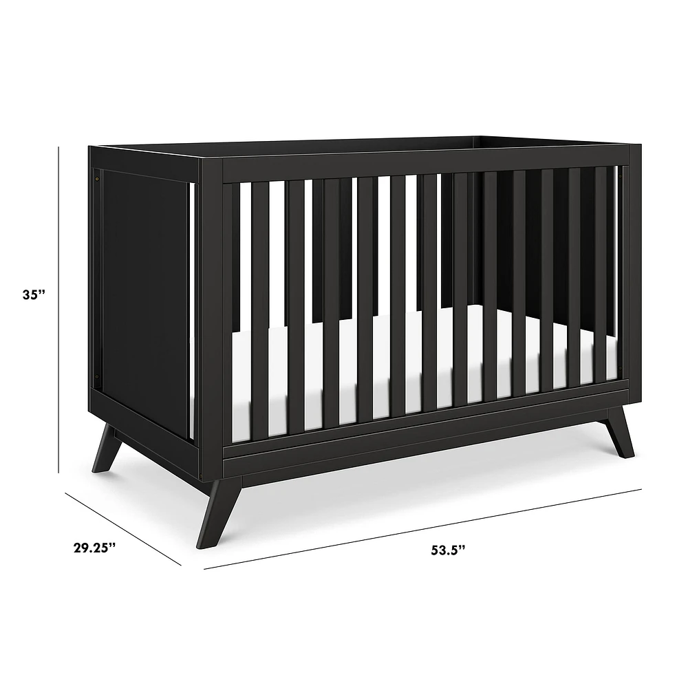 Couchette Convertible 3-en-1 Otto - Ébène