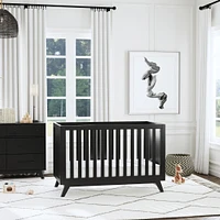 Couchette Convertible 3-en-1 Otto - Ébène