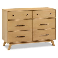 Otto 6-Drawer Dresser - Honey
