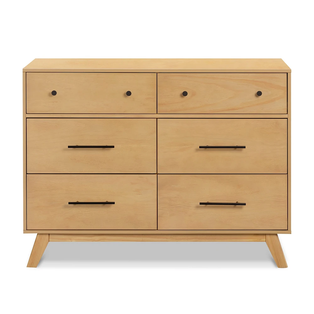 Otto 6-Drawer Dresser - Honey