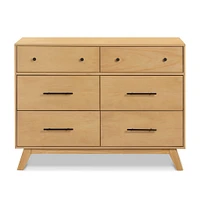 Otto 6-Drawer Dresser - Honey