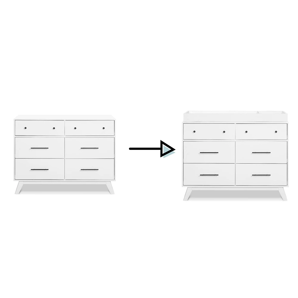 Commode 6 Tiroirs Otto
