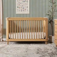Marin with Cane 3-in-1 Convertible Crib - Honey and Honey Cane