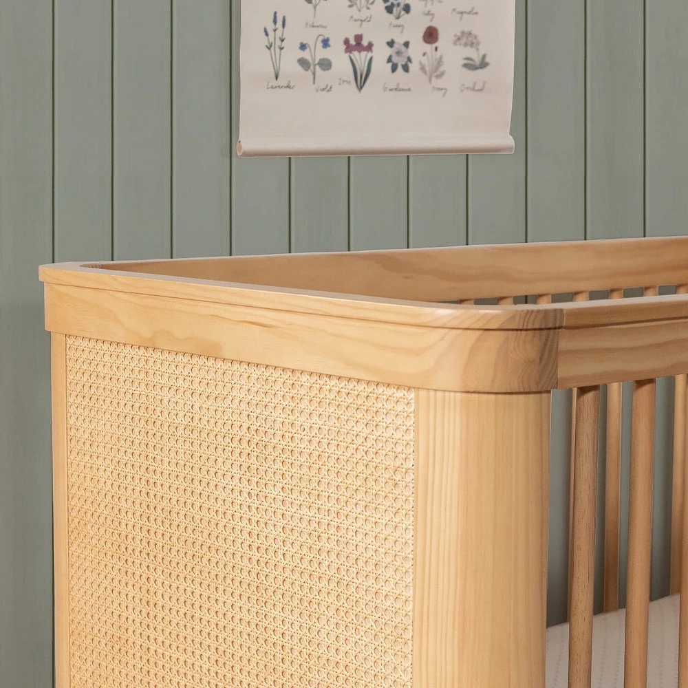 Marin with Cane 3-in-1 Convertible Crib