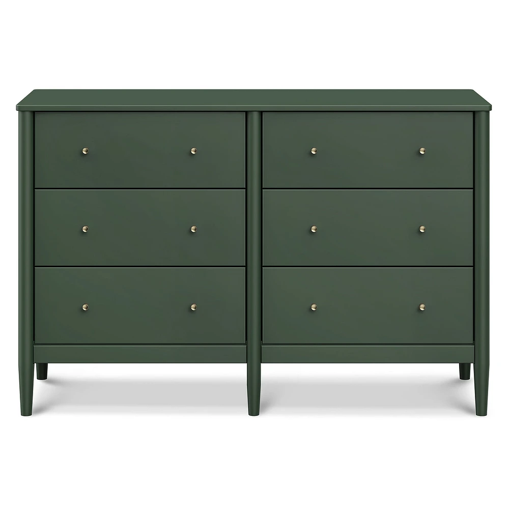 Commode 6 tiroirs Frem - Vert Forêt