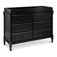 Jenny Lind Spindle 6-Drawer Dresser