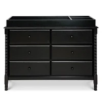 Jenny Lind Spindle 6-Drawer Dresser