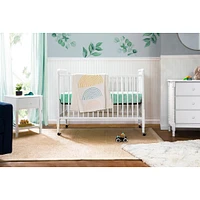 Jenny Lind Spindle Nightstand - White