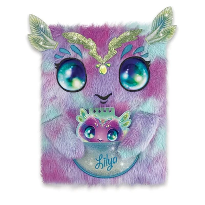 2-in-1 Fuzzy Notebook - Lilya