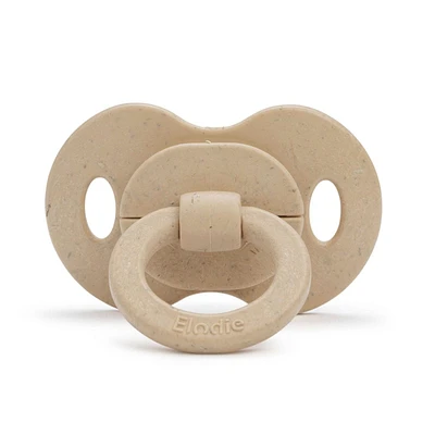 Bamboo Pacifier with Silicone 3m+ - Kaki