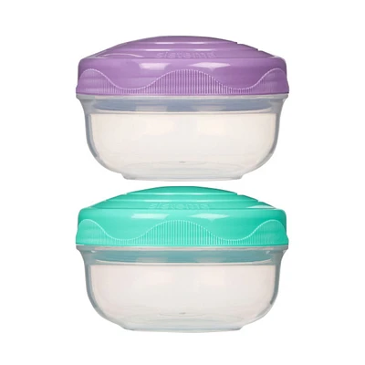 Ensemble de 2 Contenants Portionpod™ TO GO™ 210ml