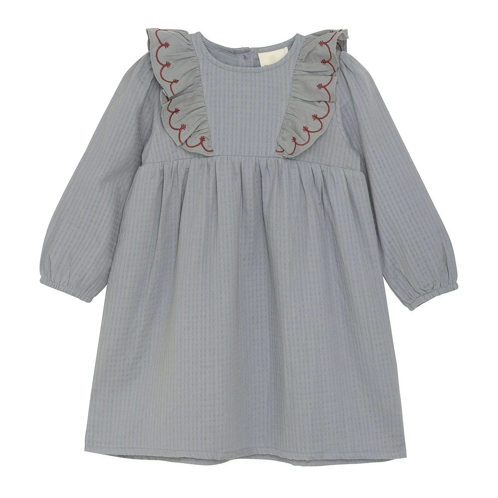 Robe Woven Volant 4-8ans