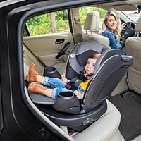 Revolve360 Rotational All-In-One Convertible Car Seat - Amherst Gray