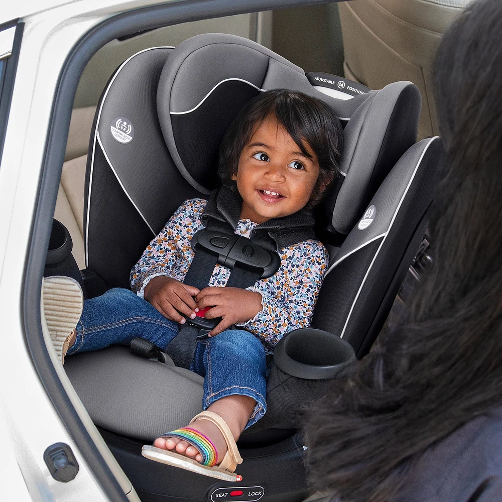 Revolve360 Rotational All-In-One Convertible Car Seat - Amherst Gray