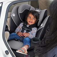 Revolve360 Rotational All-In-One Convertible Car Seat - Amherst Gray