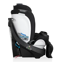 Gold Revolve360 Extend All-in-One Rotational Car Seat with SensorSafe - Onyx Black 