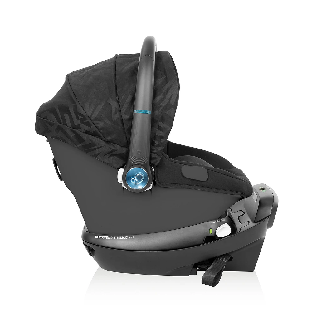 Système de Voyage Shyft Intuiti avec Siège d’Auto Revolve 180 Litemax NXT - Noir Dubhan